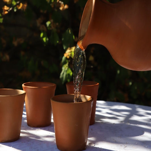 3-piece water set — Pitcher and 2 cups