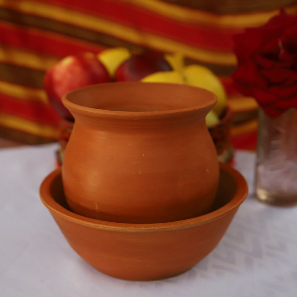 Bol en argile artisanal