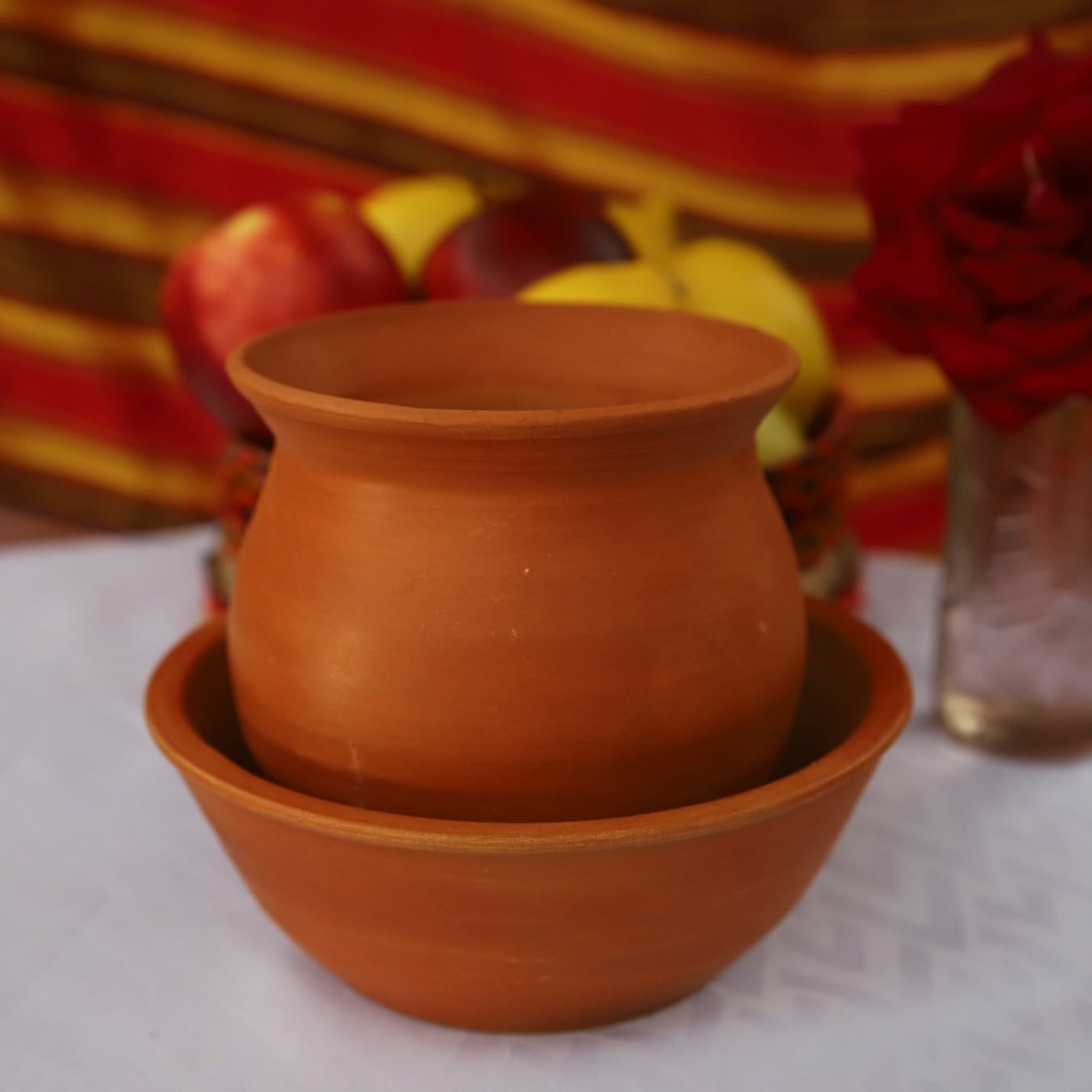 Bol en argile artisanal