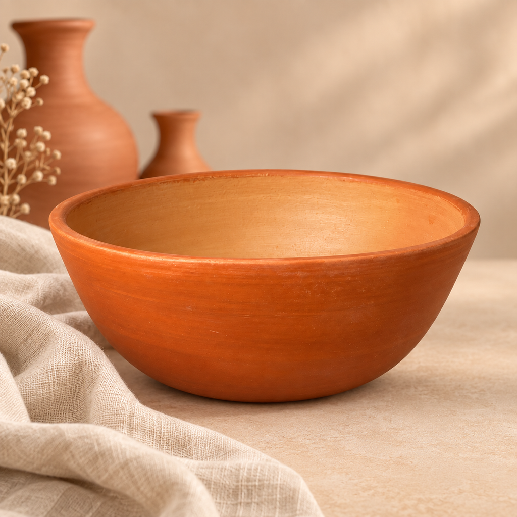 Plato hondo grande — Loza NEJMA