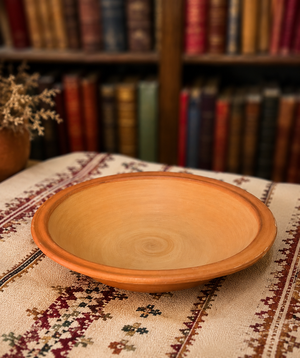 Grande assiette creuse — Terre NEJMA