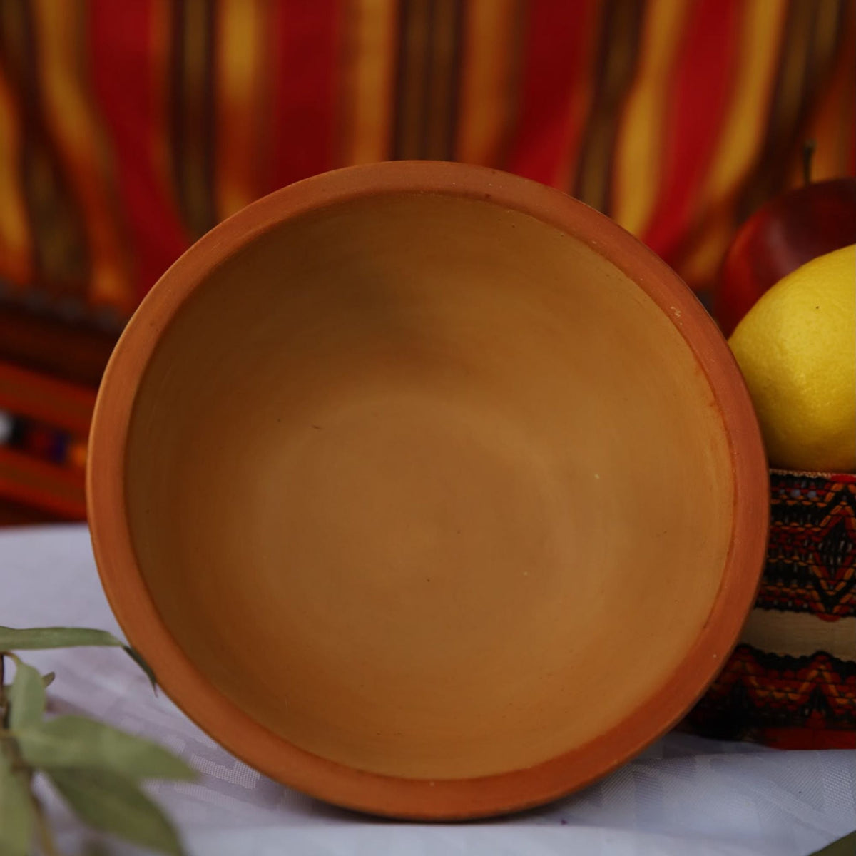 Assiette creuse originale du coffret cadeau Terre NEJMA